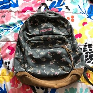 Jansport floral backpack